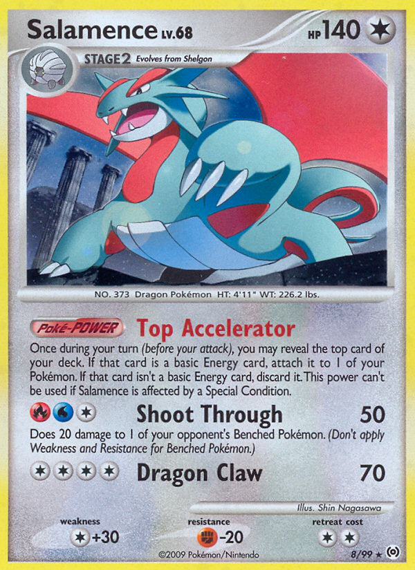 Salamence (8/99) [Platinum: Arceus] | Good Games Morley