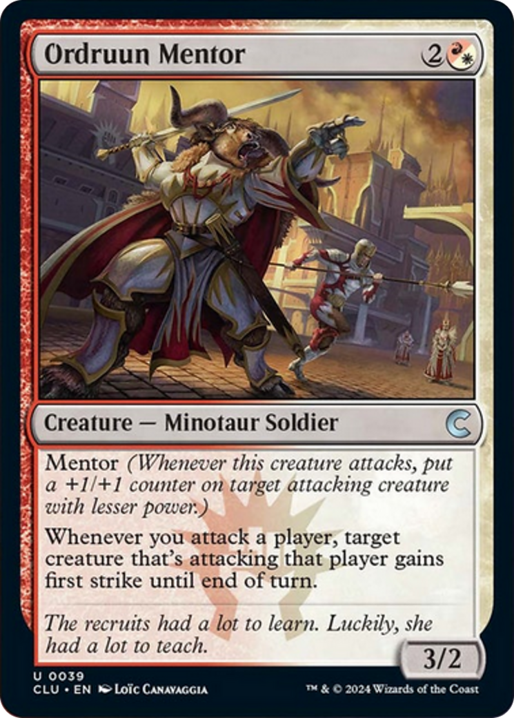 Ordruun Mentor [Ravnica: Clue Edition] | Good Games Morley