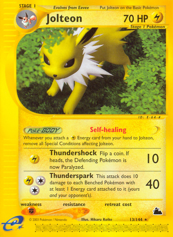 Jolteon (13/144) [Skyridge] | Good Games Morley
