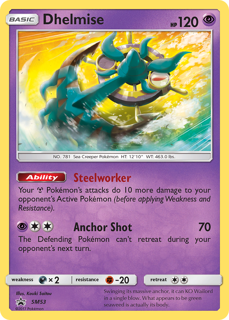 Dhelmise (SM53) [Sun & Moon: Black Star Promos] | Good Games Morley