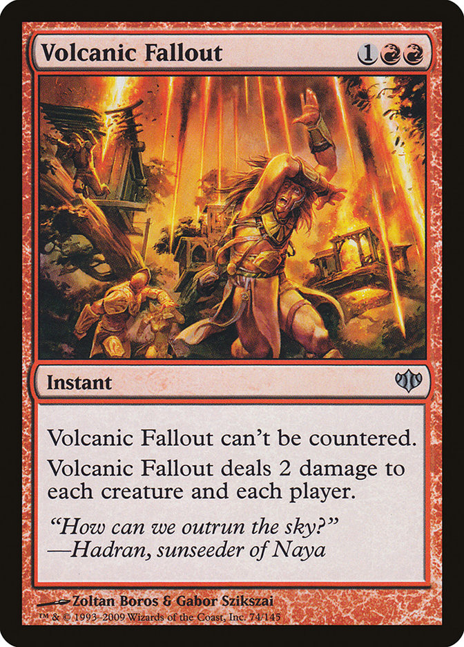 Volcanic Fallout [Conflux] | Good Games Morley
