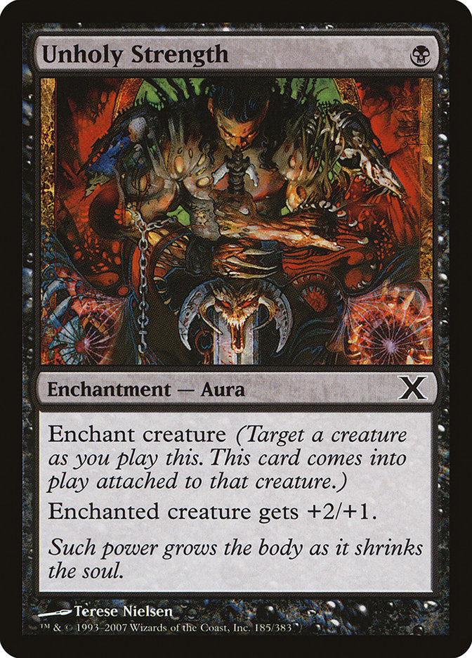 Unholy Strength [Tenth Edition] | Good Games Morley