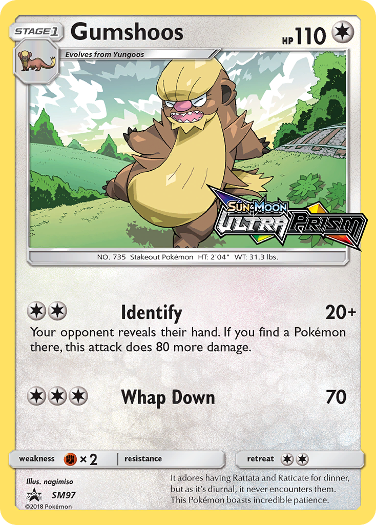 Gumshoos (SM97) [Sun & Moon: Black Star Promos] | Good Games Morley