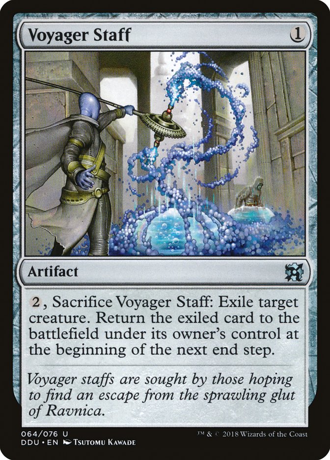 Voyager Staff [Duel Decks: Elves vs. Inventors] | Good Games Morley