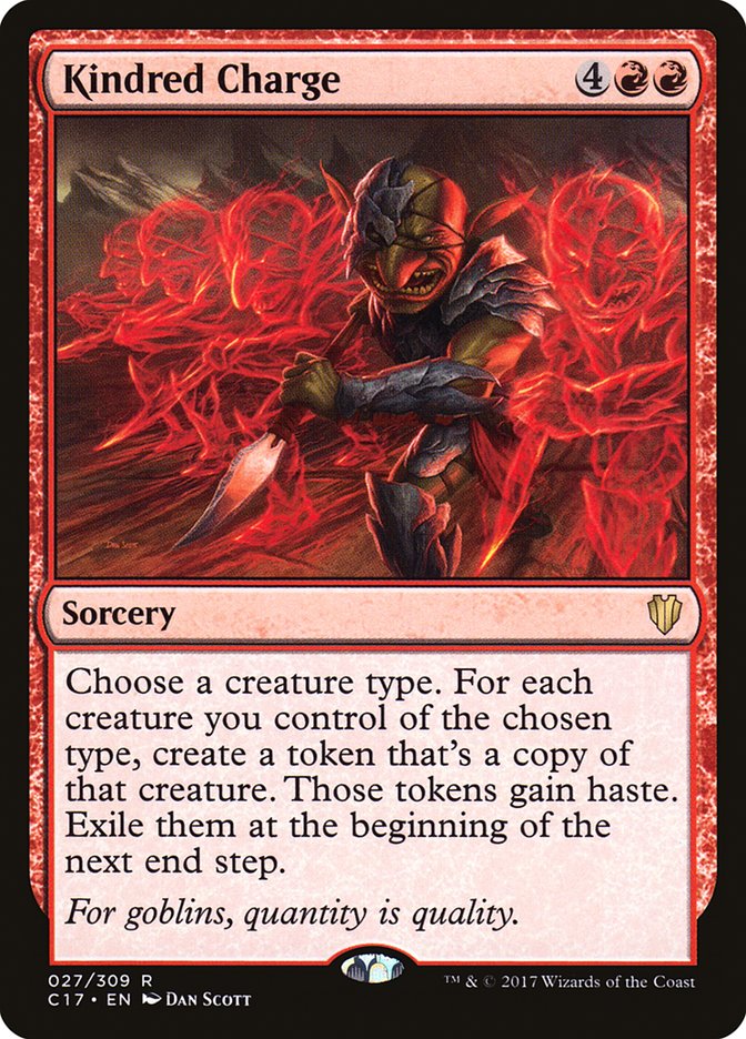 Kindred Charge [Commander 2017] | Good Games Morley