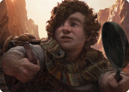 Sam, Loyal Attendant Art Card [The Lord of the Rings: Tales of Middle-earth Art Series] | Good Games Morley