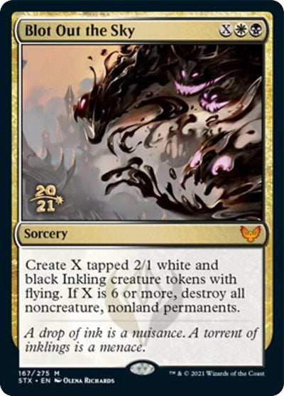Blot Out the Sky [Strixhaven: School of Mages Prerelease Promos] | Good Games Morley