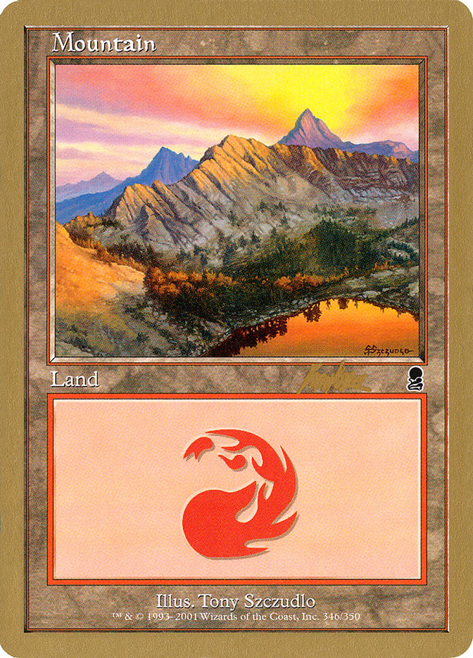 Mountain (bk346) (Brian Kibler) [World Championship Decks 2002] | Good Games Morley