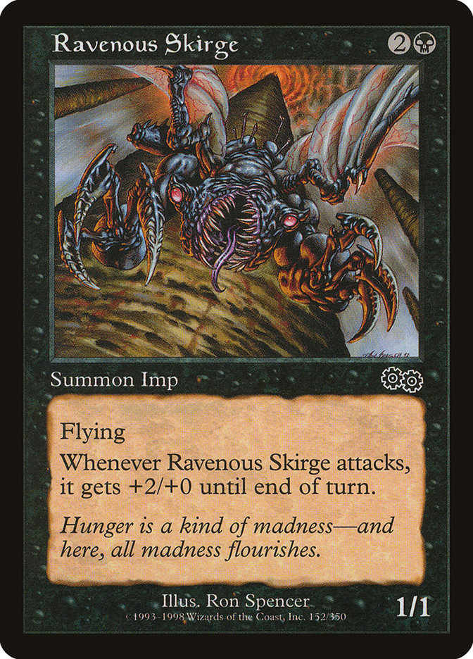 Ravenous Skirge [Urza's Saga] | Good Games Morley