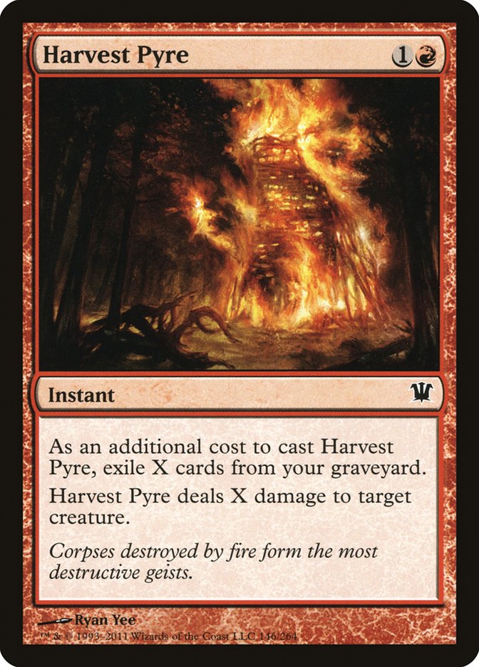 Harvest Pyre [Innistrad] | Good Games Morley