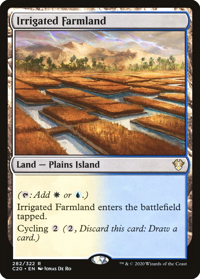 Irrigated Farmland [Commander 2020] | Good Games Morley