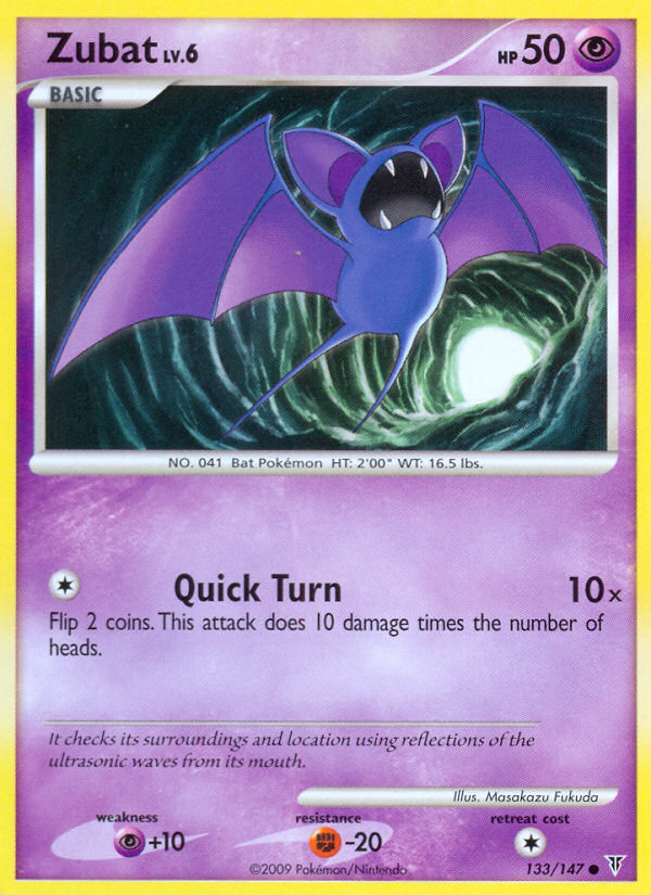 Zubat (133/147) [Platinum: Supreme Victors] | Good Games Morley