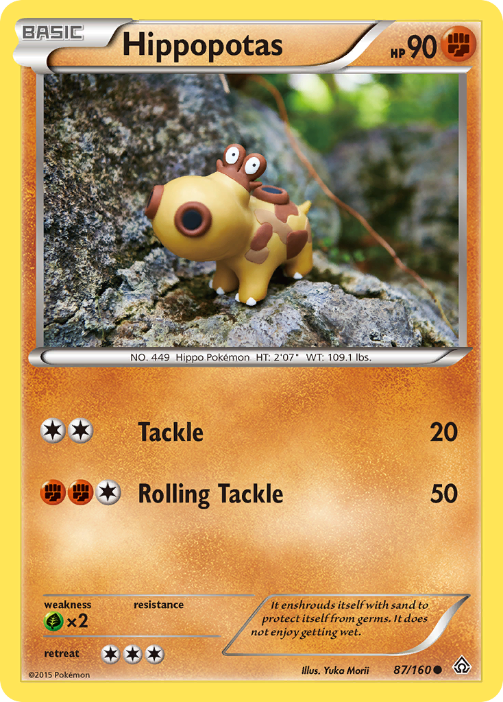 Hippopotas (87/160) [XY: Primal Clash] | Good Games Morley
