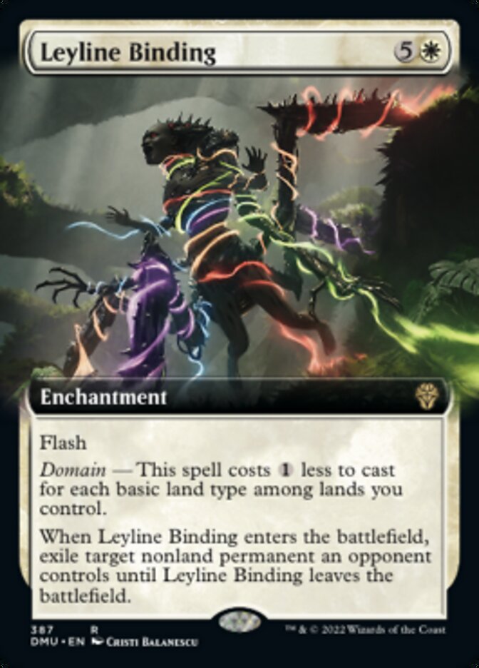 Leyline Binding (Extended Art) [Dominaria United] | Good Games Morley