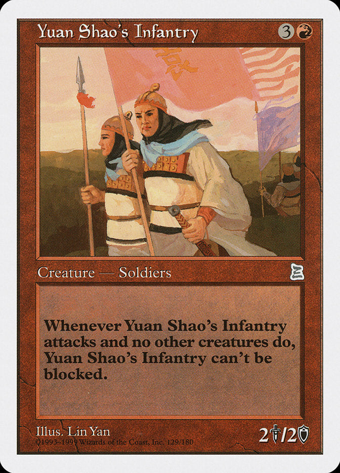 Yuan Shao's Infantry [Portal Three Kingdoms] | Good Games Morley