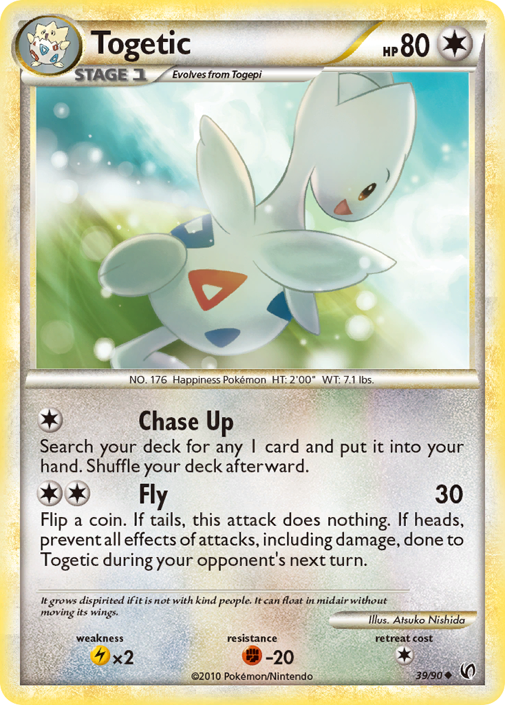 Togetic (39/90) [HeartGold & SoulSilver: Undaunted] | Good Games Morley