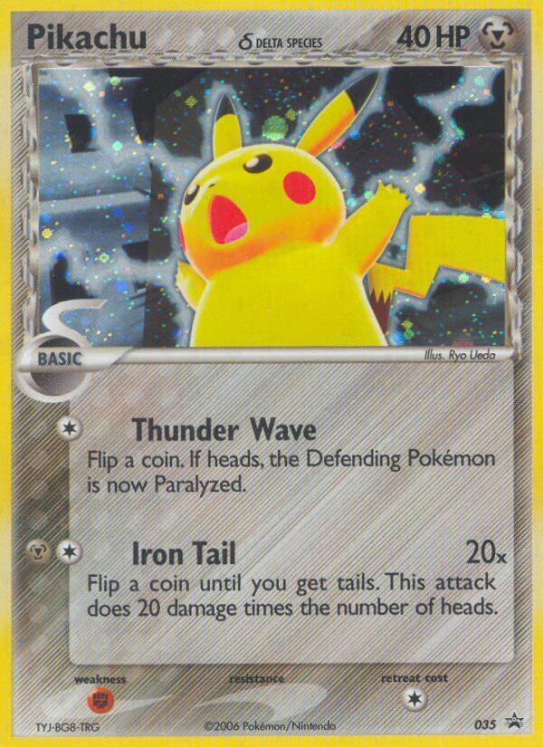 Pikachu (035) (Delta Species) [Nintendo: Black Star Promos] | Good Games Morley