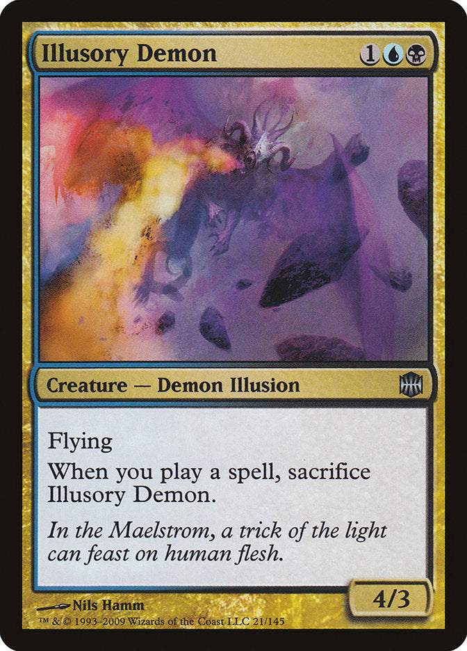 Illusory Demon [Alara Reborn] | Good Games Morley