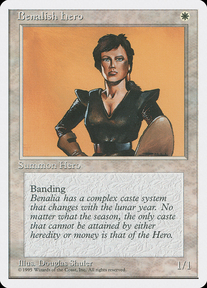 Benalish Hero [Fourth Edition] | Good Games Morley