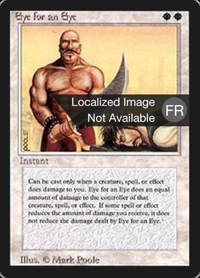Eye for an Eye [Foreign Black Border] | Good Games Morley