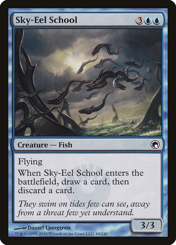 Sky-Eel School [Scars of Mirrodin] | Good Games Morley