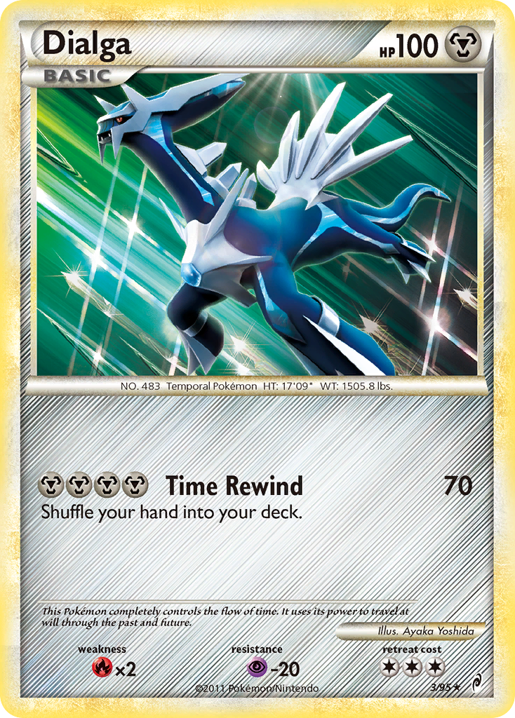 Dialga (3/95) [HeartGold & SoulSilver: Call of Legends] | Good Games Morley