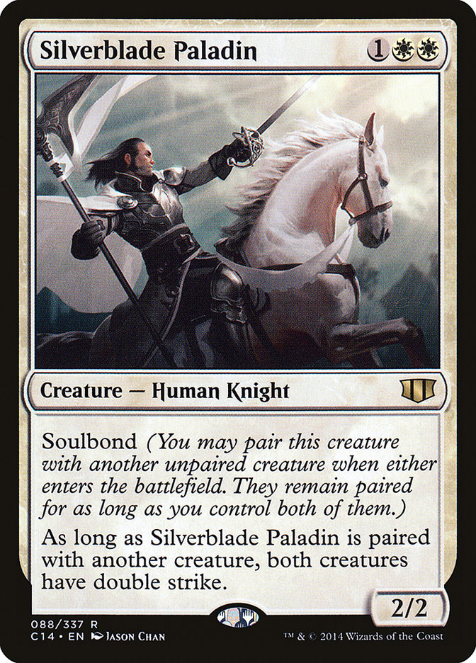 Silverblade Paladin [Commander 2014] | Good Games Morley