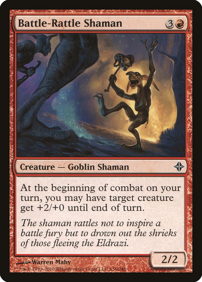 Battle-Rattle Shaman [Rise of the Eldrazi] | Good Games Morley