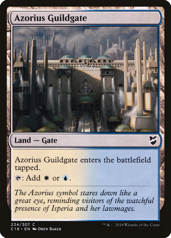 Azorius Guildgate [Commander 2018] | Good Games Morley