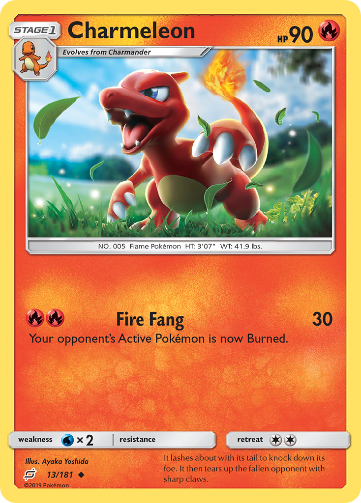 Charmeleon (13/181) [Sun & Moon: Team Up] | Good Games Morley