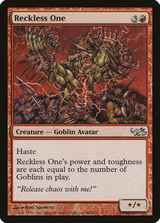 Reckless One [Duel Decks: Elves vs. Goblins] | Good Games Morley