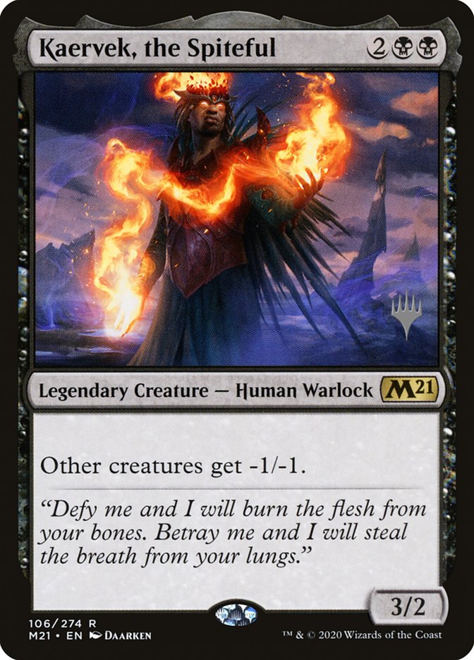 Kaervek, the Spiteful (Promo Pack) [Core Set 2021 Promos] | Good Games Morley