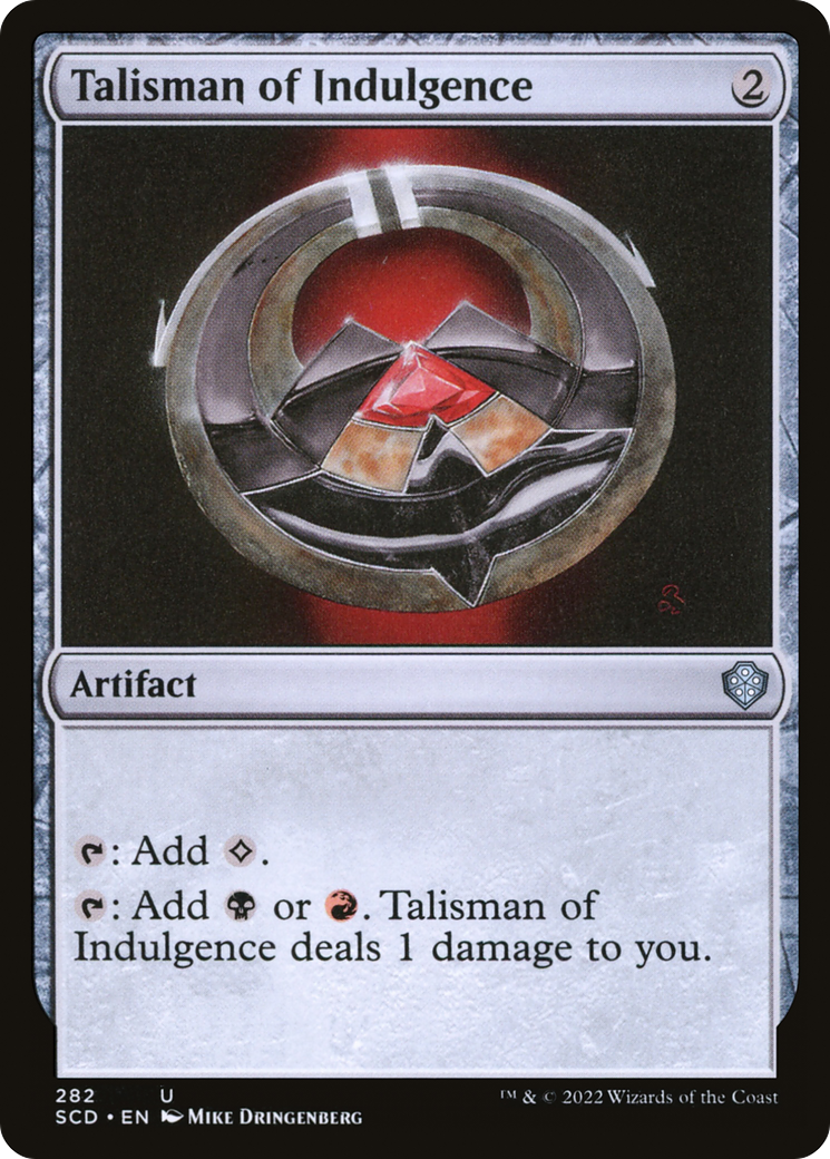 Talisman of Indulgence [Starter Commander Decks] | Good Games Morley