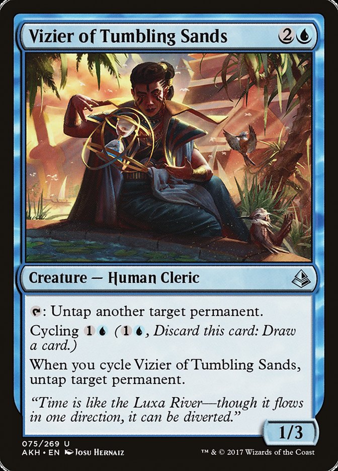 Vizier of Tumbling Sands [Amonkhet] | Good Games Morley