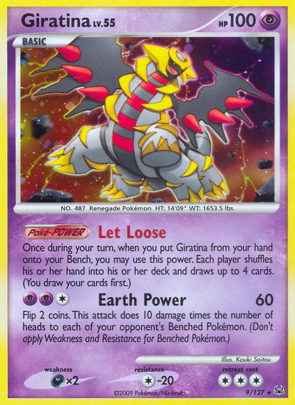 Giratina (9/127) [Platinum: Base Set] | Good Games Morley