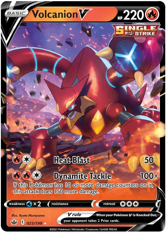 Volcanion V (025/198) [Sword & Shield: Chilling Reign] | Good Games Morley