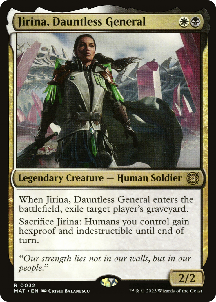 Jirina, Dauntless General [March of the Machine: The Aftermath] | Good Games Morley