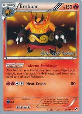 Emboar (20/114) (Twinboar - David Cohen) [World Championships 2011] | Good Games Morley