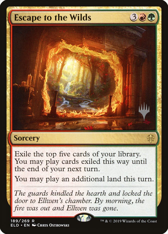 Escape to the Wilds (Promo Pack) [Throne of Eldraine Promos] | Good Games Morley