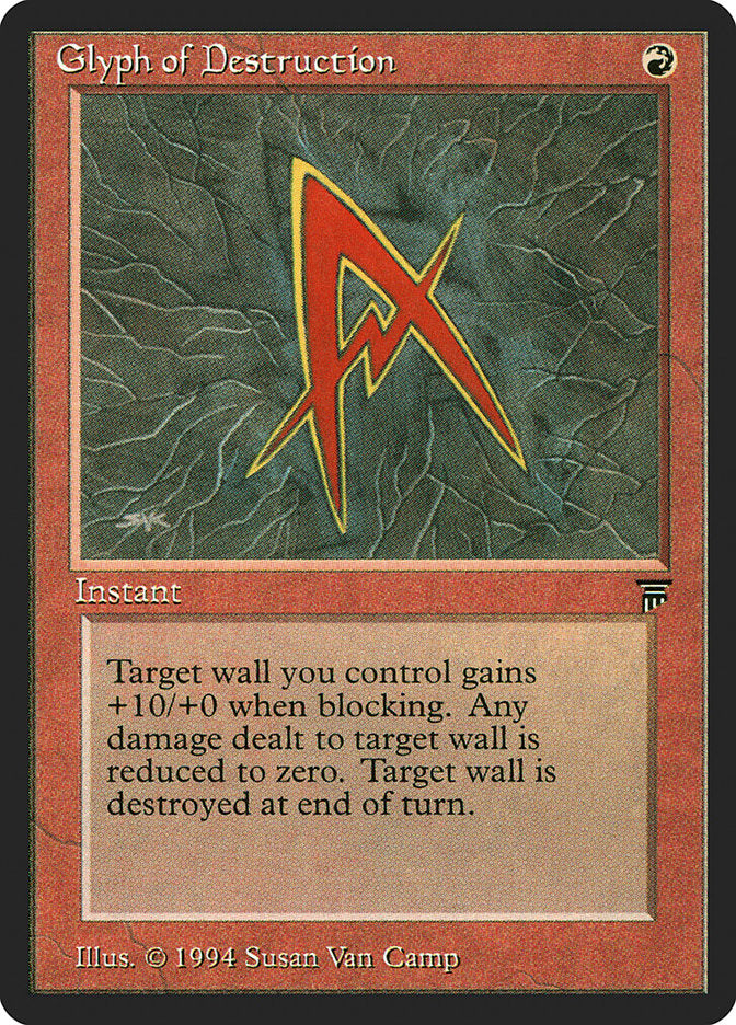Glyph of Destruction [Legends] | Good Games Morley