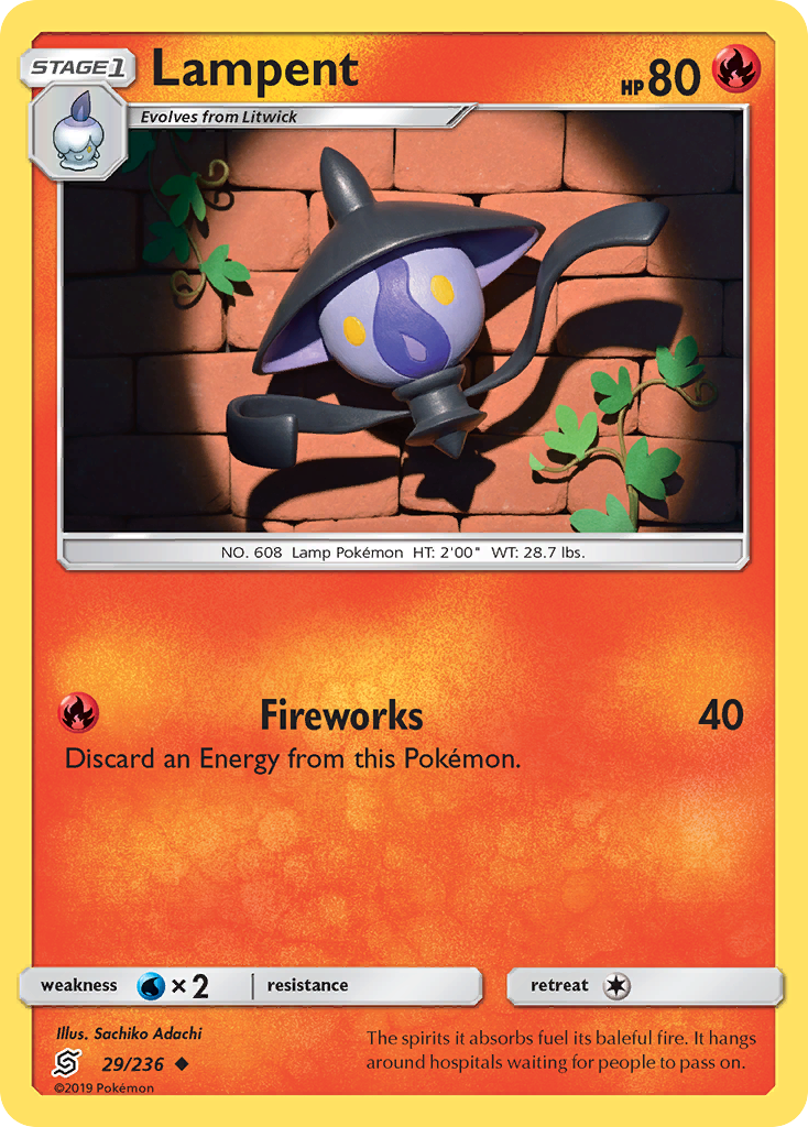 Lampent (29/236) [Sun & Moon: Unified Minds] | Good Games Morley