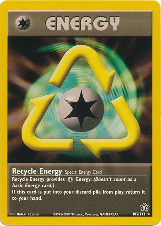Recycle Energy (105/111) [Neo Genesis Unlimited] | Good Games Morley