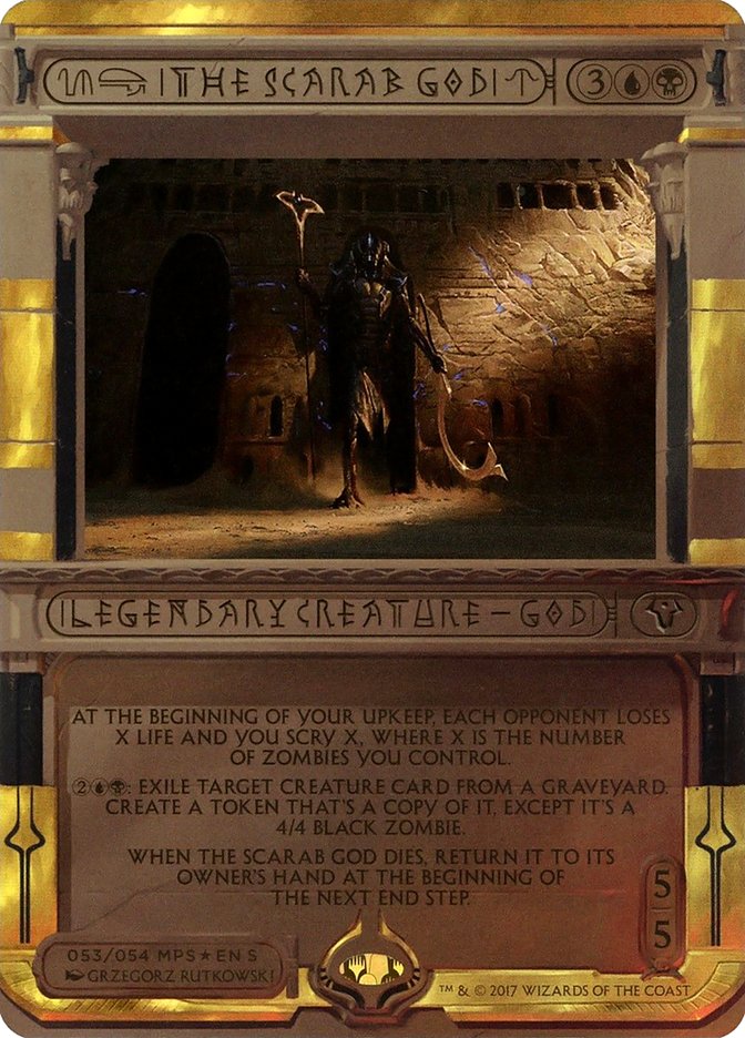 The Scarab God (Invocation) [Amonkhet Invocations] | Good Games Morley