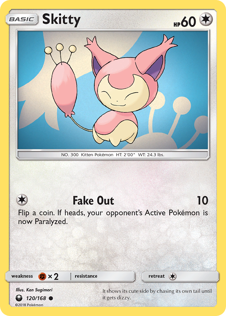 Skitty (120/168) [Sun & Moon: Celestial Storm] | Good Games Morley