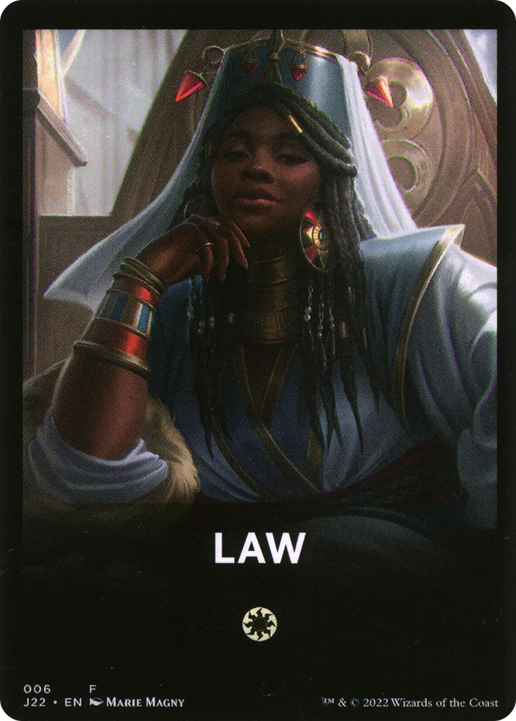 Law Theme Card [Jumpstart 2022 Front Cards] | Good Games Morley