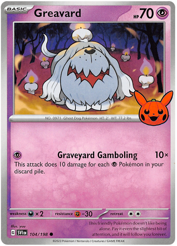 Greavard (104/198) [Trick or Trade 2023] | Good Games Morley