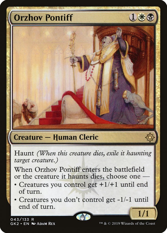 Orzhov Pontiff [Ravnica Allegiance Guild Kit] | Good Games Morley