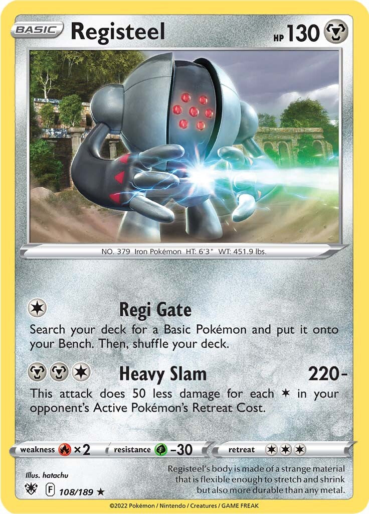 Registeel (108/189) [Sword & Shield: Astral Radiance] | Good Games Morley