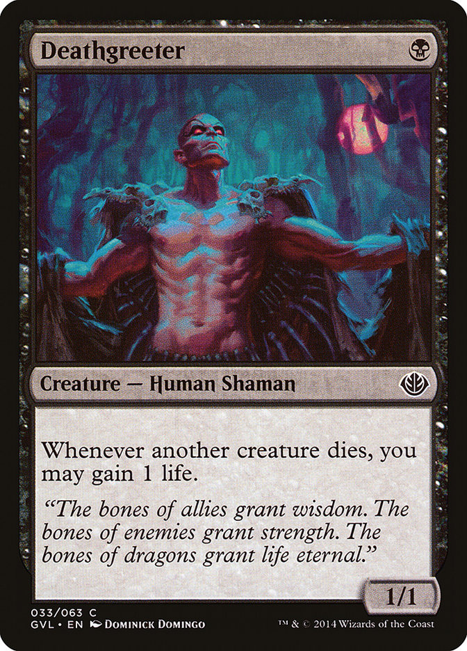 Deathgreeter (Garruk vs. Liliana) [Duel Decks Anthology] | Good Games Morley