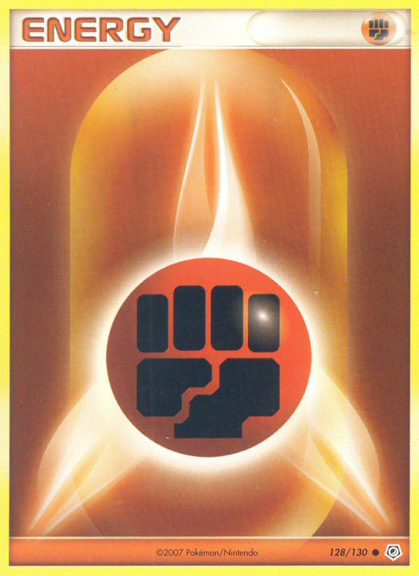 Fighting Energy (128/130) [Diamond & Pearl: Base Set] | Good Games Morley